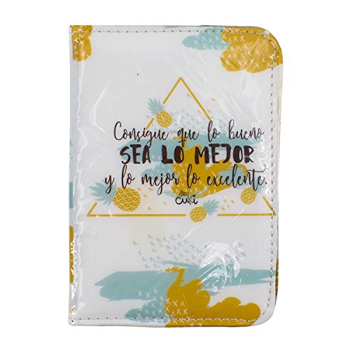 Funda para Pasaporte - Funda sostener el Pasaporte para Hombre y Mujeres - Consigue Que lo Bueno Sea lo Mejor y lo Mejor lo excelente Cover