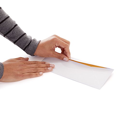 Amazon Basics #10 Security Tinted Business Envelopes for Documents and Invoices, Quality Seal, 4-1/8" x 9-1/2", White, Pack of 500 - image 5