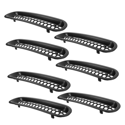 Cubierta de malla frontal con clip para proteger el parachoques del Jeep JK de 7 piezas