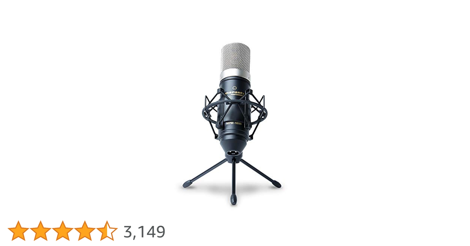 M-AUDIO AIR 192|6 、マイク（MPM-1000） Marantz MPM-1000 Large Diaphragm Cardioid Condenser