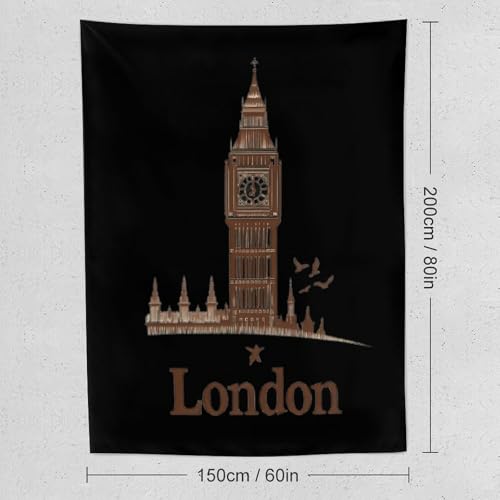 Tapiz de Big Ben de Londres: el regalo original para amantes de la decoración 2