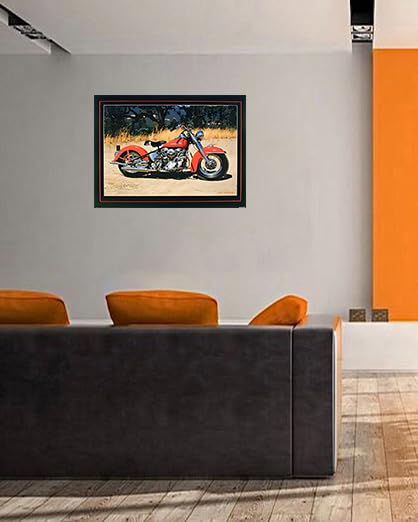 Amazon.com: Impact Posters Gallery Harley Davidson Motorcycle Wall