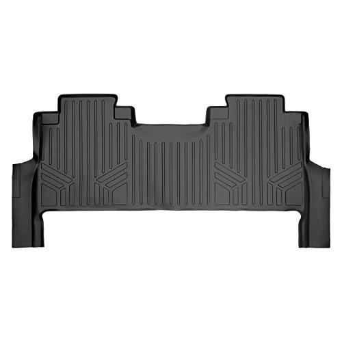 MAXLINER Custom Floor Mats 2nd Row Liner Black Compatible with 2017-2022 Ford F-250 / F-350 Super Duty Crew Cab with 1st Row Bench Seat