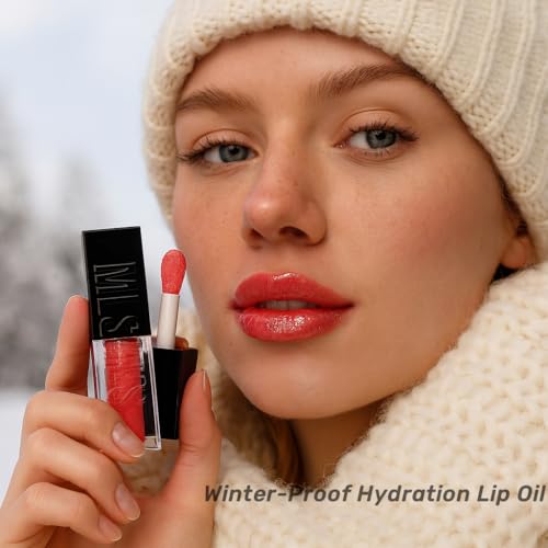 GOERTI Lip Glow Oil Set – Hydrating & Moisturizing Lip Gloss Oils | High-Shine, Long-Lasting Non-Sticky Lip Care for Smooth Glimmer Finish, Plump Lips | Gift for Women & Girls 3Pcs (Set B) — view 6