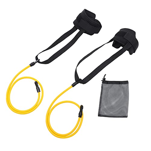 Gogogmee Swim Training Equipment Foot Buckle Belt Resistance Band for Breaststroke Freestyle Backstroke