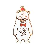 100 rubel schein Kundengeschenk Weihanchten Black Jaguar Eisbär Pin auf Weihnachtsgrußkarte  Wichtelgeschenk  Kleine Weihnachtsgeschenke für Kollegen