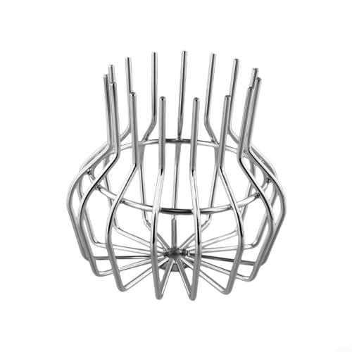 Jonikuper Stainless Steel Gutter Guard Strainer Compatible with for Roof Drain Filter, Anti-Clogging Balloon Mesh Drain Pipe Fitting Compatible with 50/75/110/160/200mm Floor(50#)