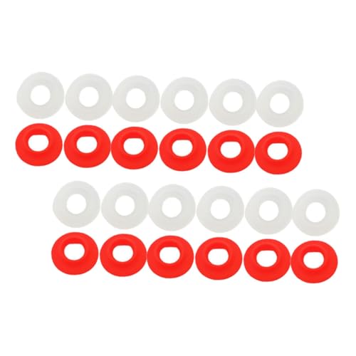 Ciieeo Beer Bottle Gaskets 24pcs Replacement Sealing Plugs for Soda Leakproof Plastic Easy to Use for Beer Wine