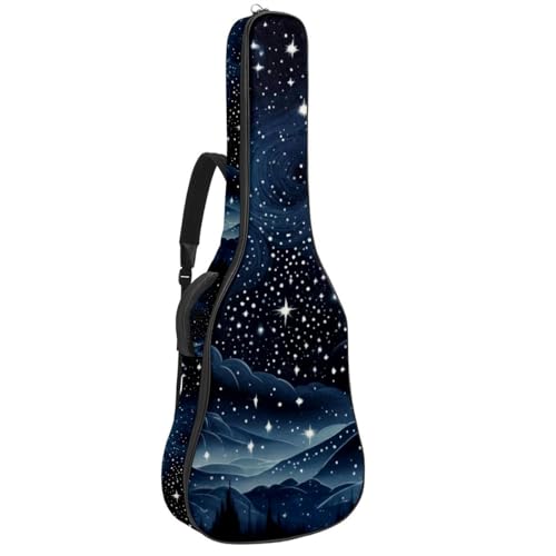 Housse universelle pour guitare acoustique avec compartiments de rangement spacieux