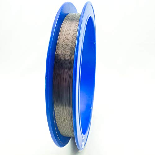 0.0400'' (1.016 mm) Diameter 99.95% Tungsten Fine Wire, 20 feet, Cleaned and straightened