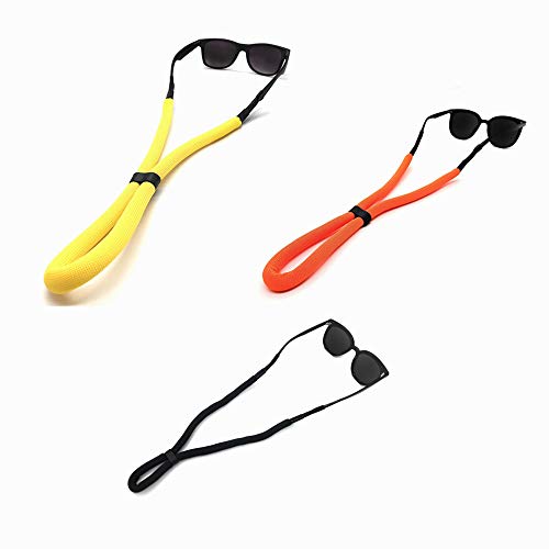 Decker Floating Sunglass Strap 8 Pcs Pack Glasses Float Adjustable Eyewear Retainer Safety outdoor Eyeglass Rope for Aquatic Sports surfing Sailboat Swimming (Mix color) - Thumbnail 6