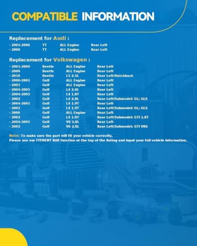 Image of PHILTOP Brake Caliper for 2000-2010 Volkswagen Beetle