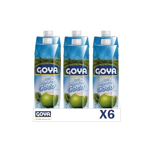 Goya Agua de Coco, 6 Unidades x 1L, 6000 L