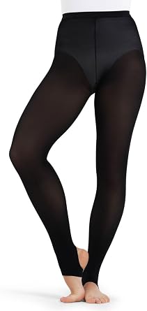 Capezio Womens Hold & Stretch Stirrup Tight