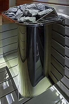 Home Sauna,Sauna Heater 3-9 Kw 30 to 110 C Overheating Protection Thermostat Sauna Heater Electric Sauna Stove Wet&Dry (8KW)