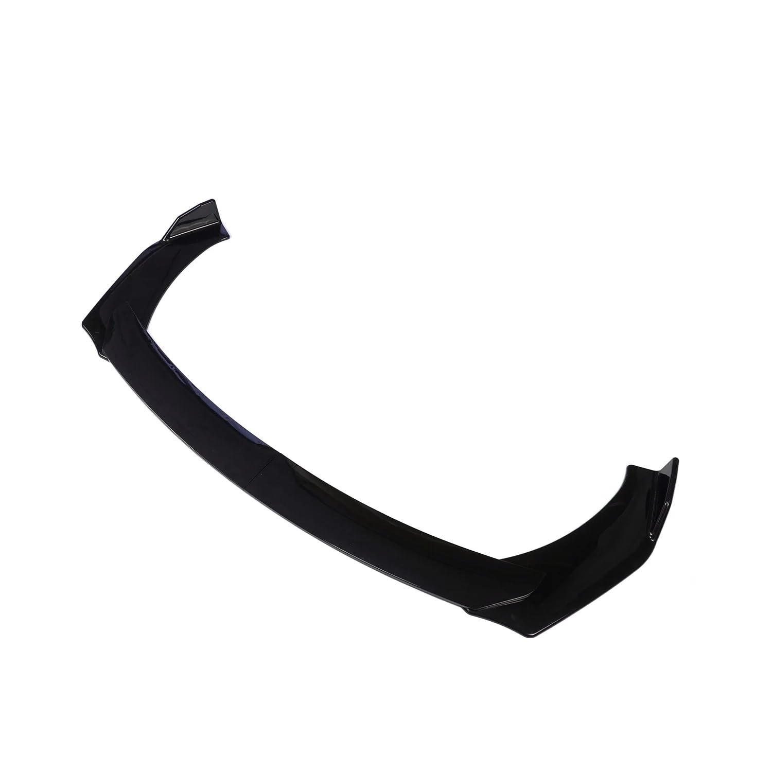 Tefola Spoiler Paraurti Anteriore, 5 Pezzi Kit Corpo Labbra Paraurti Anteriore, Splitter Labbra Universale Diffusore, Spoiler Canard Protector Per Adatto A Qualsiasi, ABS, Black, Vernice - 9