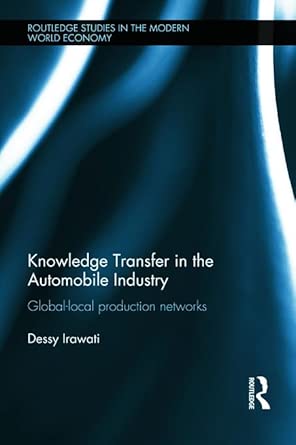 Knowledge Transfer in the Automobile Industry: Global-Local Production Networks book cover