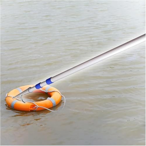 Perche de navigation flottante avec crochet de bateau télescopique pour amarrage extensible