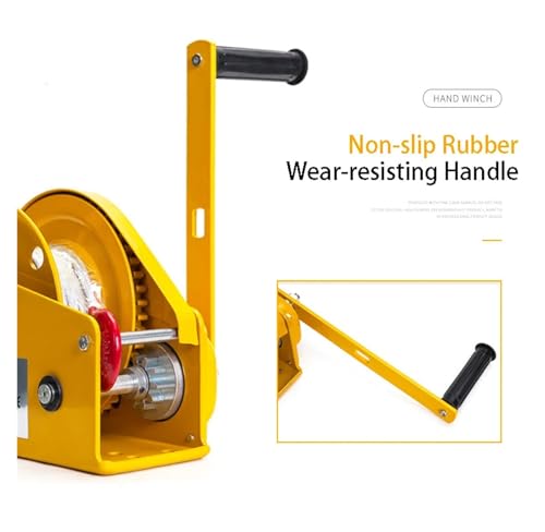 Winche manual autocerrante 2600 LBS inox miniatura 4