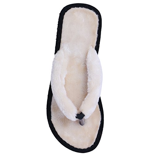 Image of HD Fur Indoor & Outdoor Flip Flop Slipper for Ladies Size 36