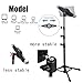 Ipad Tripod Stand, Bijisi Height Adjustable 20 to 60 Inch Tablet Tripod Mount for Ipad Pro 12.9