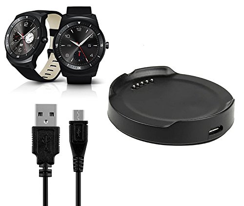 BlueBeach® Replacement LG G Watch R USB Charging Cable Dock Charger (Not Suitable for LG Urbane)