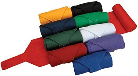 Jack's, Inc. Vendajes de pie prémium (borgoña, 12 pies)