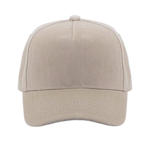 Image of 5-Panel Baseball Cap for Workouts, Hiking, Outdoor Sports, Customizable DIY Design, All-Season Comfort Fit, Adjustable