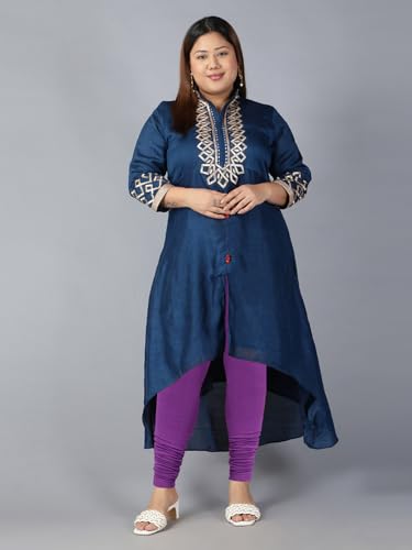 Image of Plus Size Churidar Leggings for Women