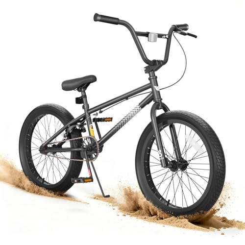 KORIMEFA Freestyle BMX Bike 20 inch Kids Boys Trick Bicycle