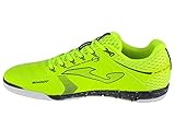 Synthetic Leather Joma, Indoor Football Trainers Hombre, Green, 46 EU