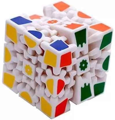 CUBEMATE Cube 3x3 Gear Type 3D Magic Cube Puzzle (Whitebase) (B0CRD9DG82) Amazon Price History, Amazon Price Tracker