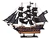 Handcrafted Nautical Decor Wooden Caribbean Pirate Black Sails Limited Model Pirate Ship 15
