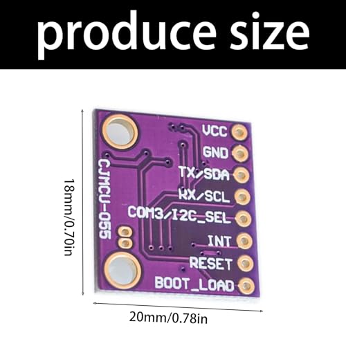 Module de détection de mouvement 055 capteur gyroscope 16 bits accéléromètre magnétomètre M0+ - 6