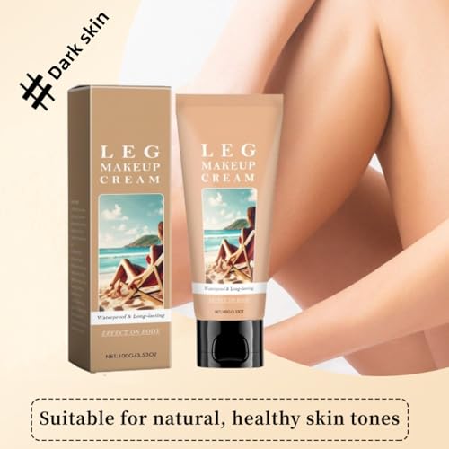 Image of Body Coverage Perfector, Leg Makeup Cream, Waterproof Sweatproof Body Makeup Concealer, Long Lasting Foundation for Tattoo, Scar Cover Up