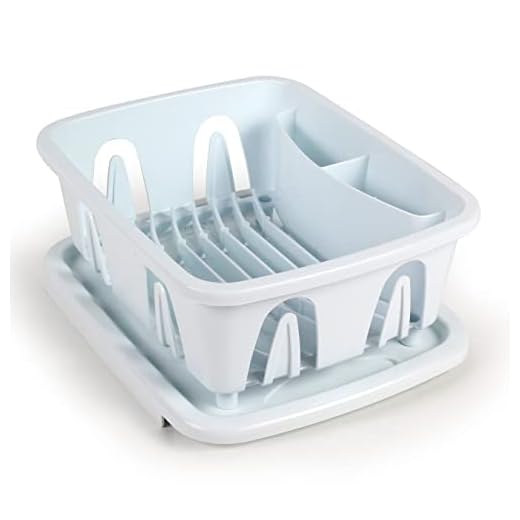 Camco 43511 Translucent Mini Dish Drainer