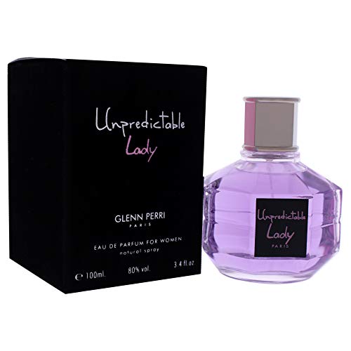 Glen Perri Unpredictable Lady Eau de Parfum Spray for Women, 3.4 Ounce