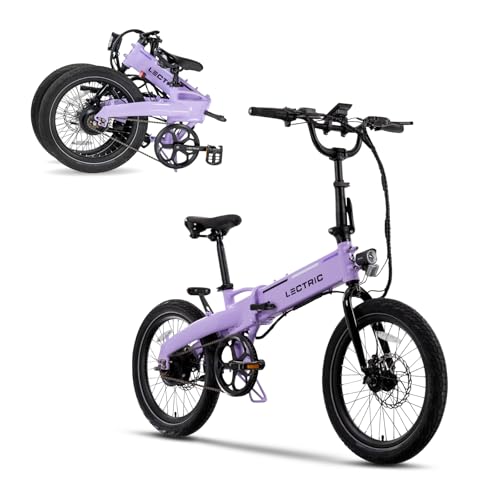 LECTRIC XP™ Lite 2.0 Electric Bike | Adult Folding Bikes - Weighs Only 49lbs | 45 Mile Range w/ 5 Pedal-Assist Levels | 20mph Top Speed - Class 1 and 2 eBike