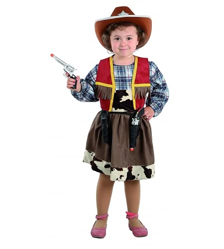 Fiesta y Carnaval, S.L.. DISFRAZ VAQUERA BEBÉ - Talla 2-24 meses