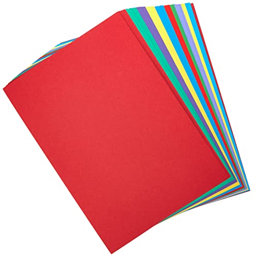 House Of Card & Paper A4 Card/Paper - Assorted Colours (Pack Of 50 Sheets)
