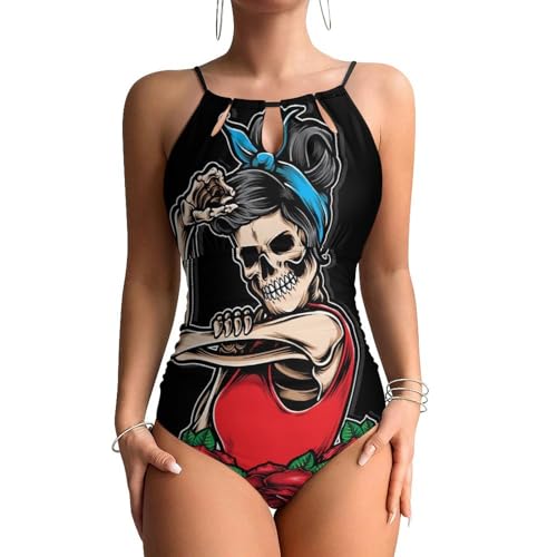 Maillots de bain une pièce femme gainant avec effet contrôle du ventre pour la plage
