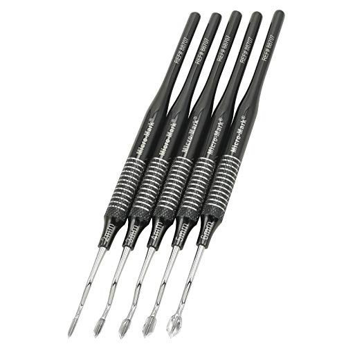 Premier Elite 5-Piece Dogleg V Gouge Set #TOP19