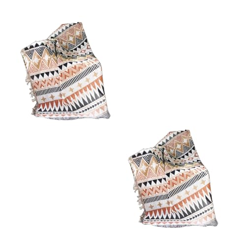 Couverture de canapé d'extérieur tricotée lavable de qualité supérieure