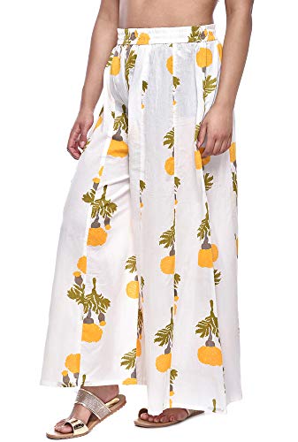 Image of Pistaa's Women's Regular Fit High Rise Palazzo