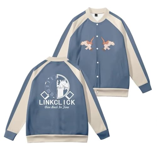Anime Link Click 3D Cosplay Coat Jackets Winter Men/Women casual Baseball Uniform Sweatshirt
