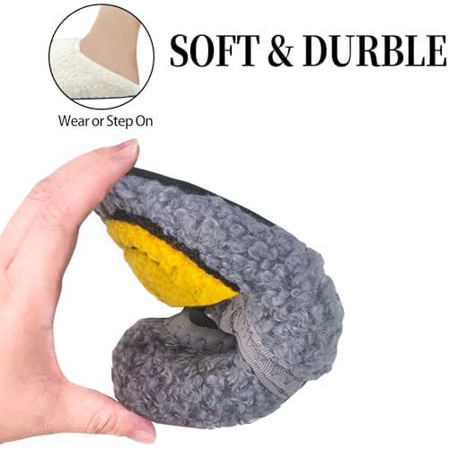 Smile Face Slippers Soft Plush Happy Face Home Slippers Closed Back with Memory Foam Non-slip Rubber Sole House Shoes Cute Indoor Slippers for Women Man4