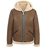 lammfelljacke braun damen Die einfachste B3-Bomberjacke, eine gute Wahl für das Pendeln und Reisen im Winter