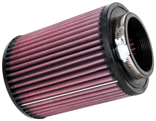 Image of K&N High-Flow Original Lifetime Universal Clamp-On Air Filter: High Performance, Premium, Washable: Flange Diameter: 3 In, Filter Height: 6.5 In, Flange Length: 0.625 In, Shape: Round, RU-2820