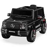 ANPABO Licensed Mercedes-Benz G63 Car for Kids, 12V Ride on Car, Electric Car with Adjustable Door...