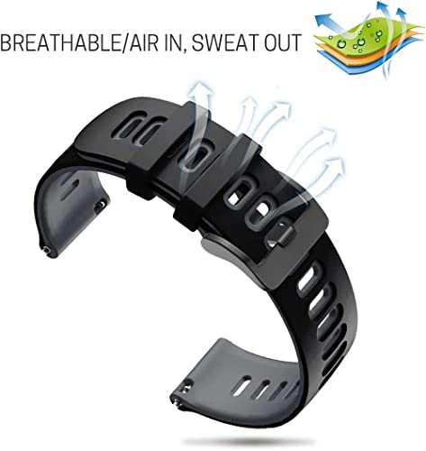 Image of Zitel Band Compatible with Huawei Watch GT 6 Pro /GT 6 46mm, GT 5 / GT 5 Pro 46mm, GT 4 46 mm, GT 3 / GT 3 Pro, GT /GT 2, GT 2 Pro /GT 2e, Watch 4 /4 Pro, 3 /3 Pro - 22mm Sports Straps